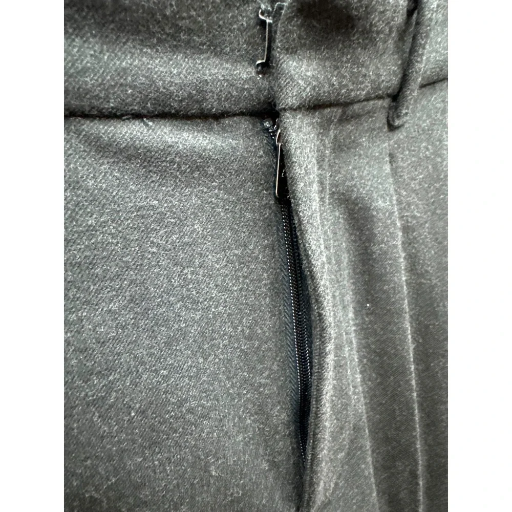Abercrombie & Fitch x HFR Nicole Benefield Pleated Trousers Gray Size 30 x 30